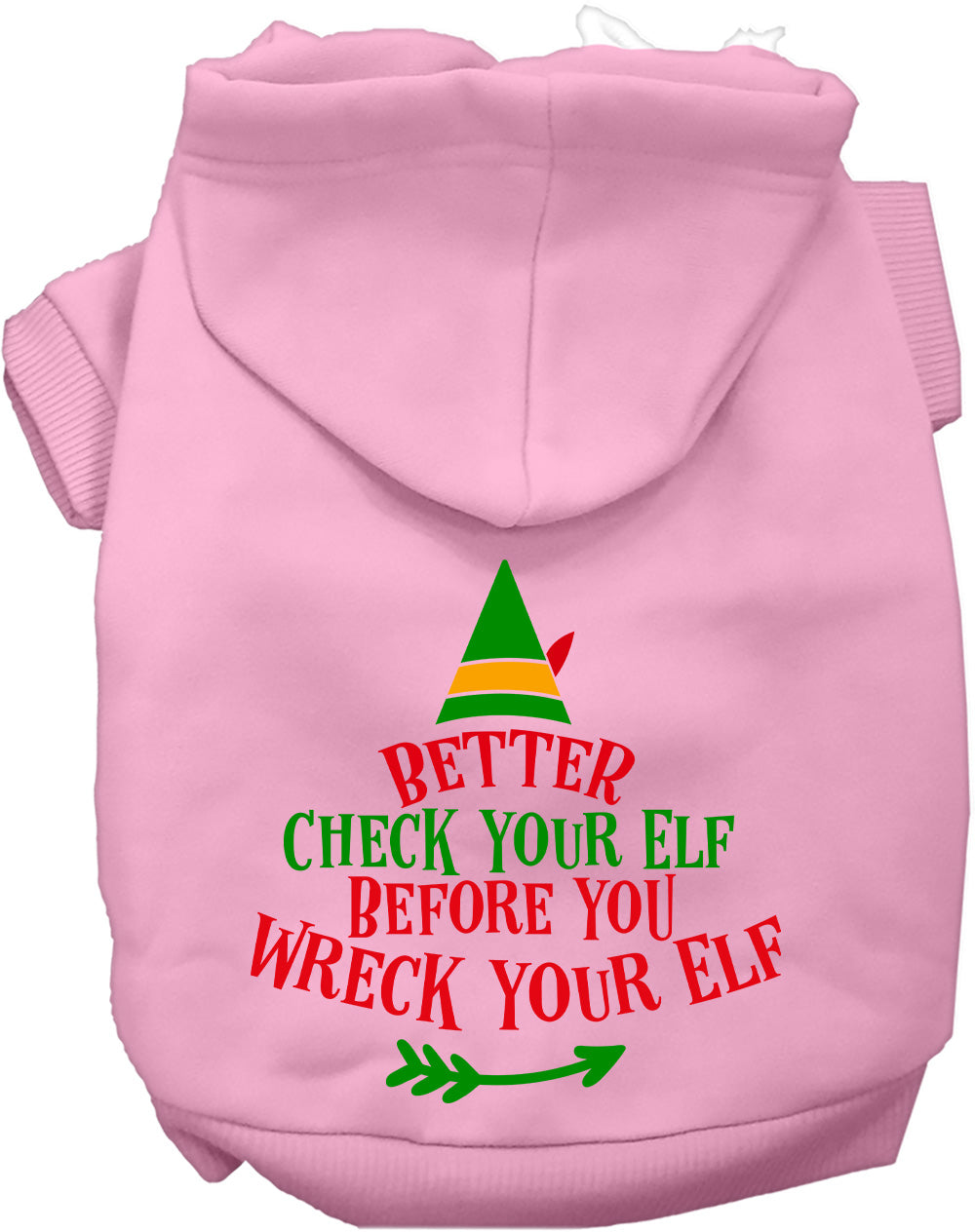 Check Your Elf Pet Hoodie-7