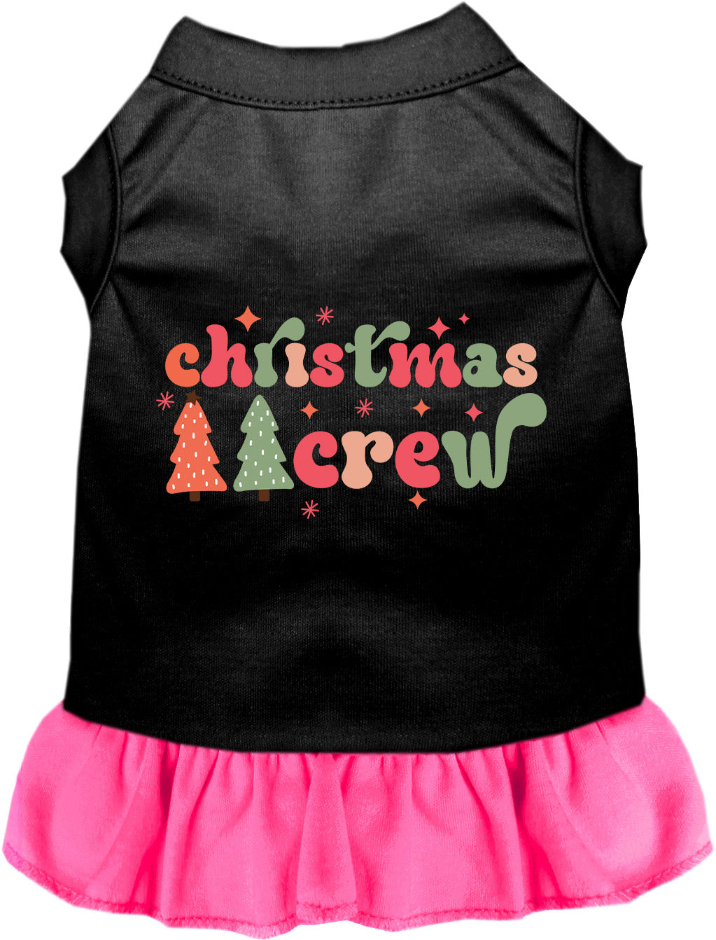 Cutesy Christmas Crew Pet Dress-4