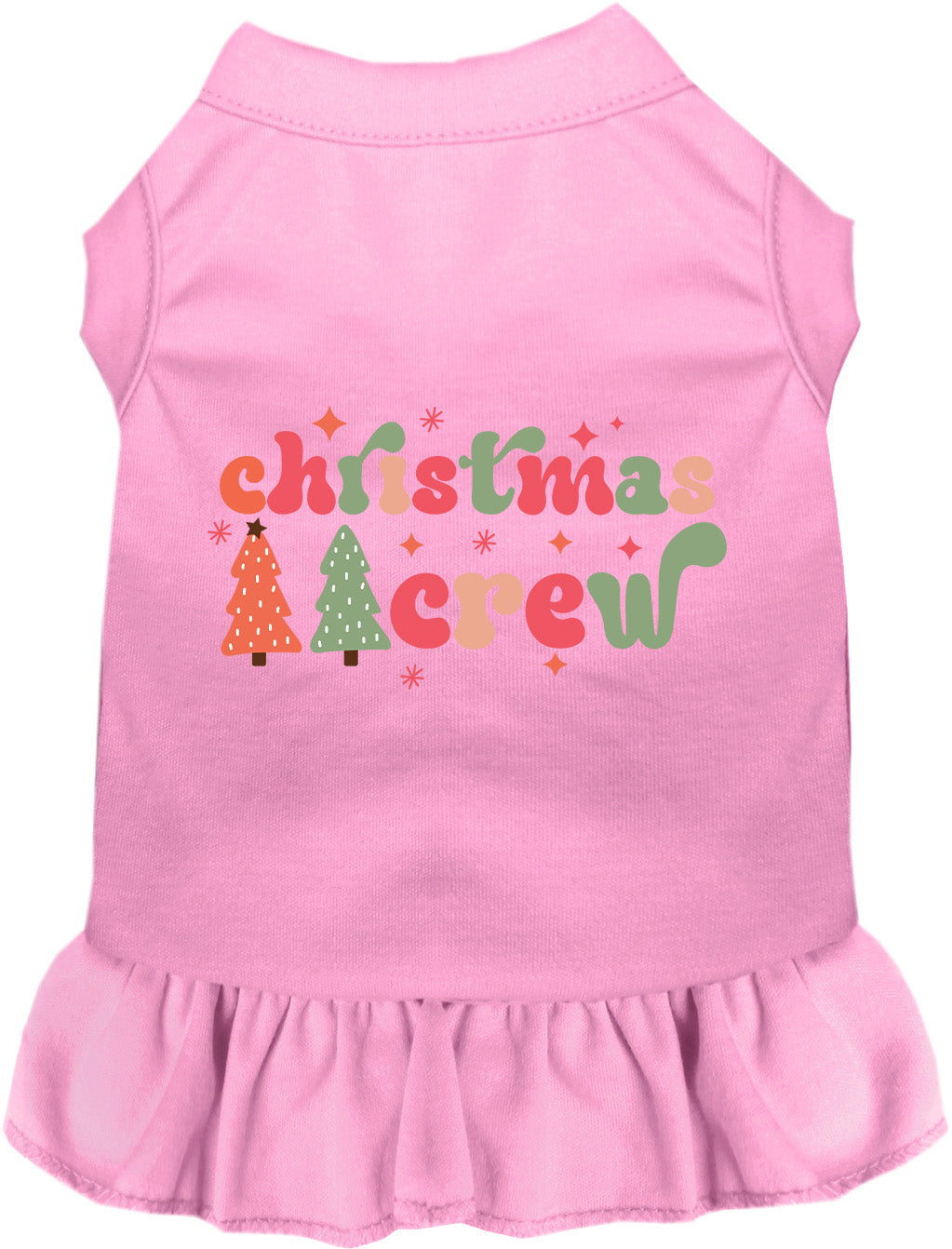 Cutesy Christmas Crew Pet Dress-2