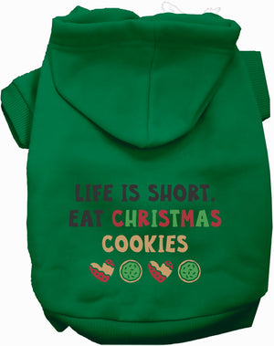 Eat Christmas Cookies Pet Hoodie-8