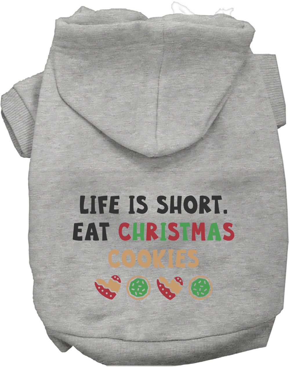 Eat Christmas Cookies Pet Hoodie-5