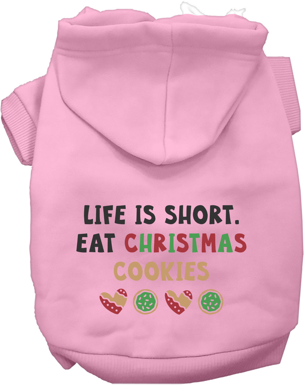 Eat Christmas Cookies Pet Hoodie-1