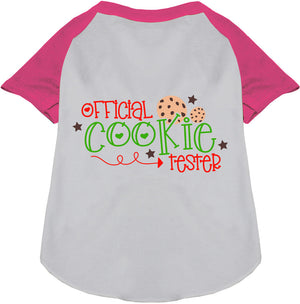 Official Cookie Tester Pet Raglan Shirt-4