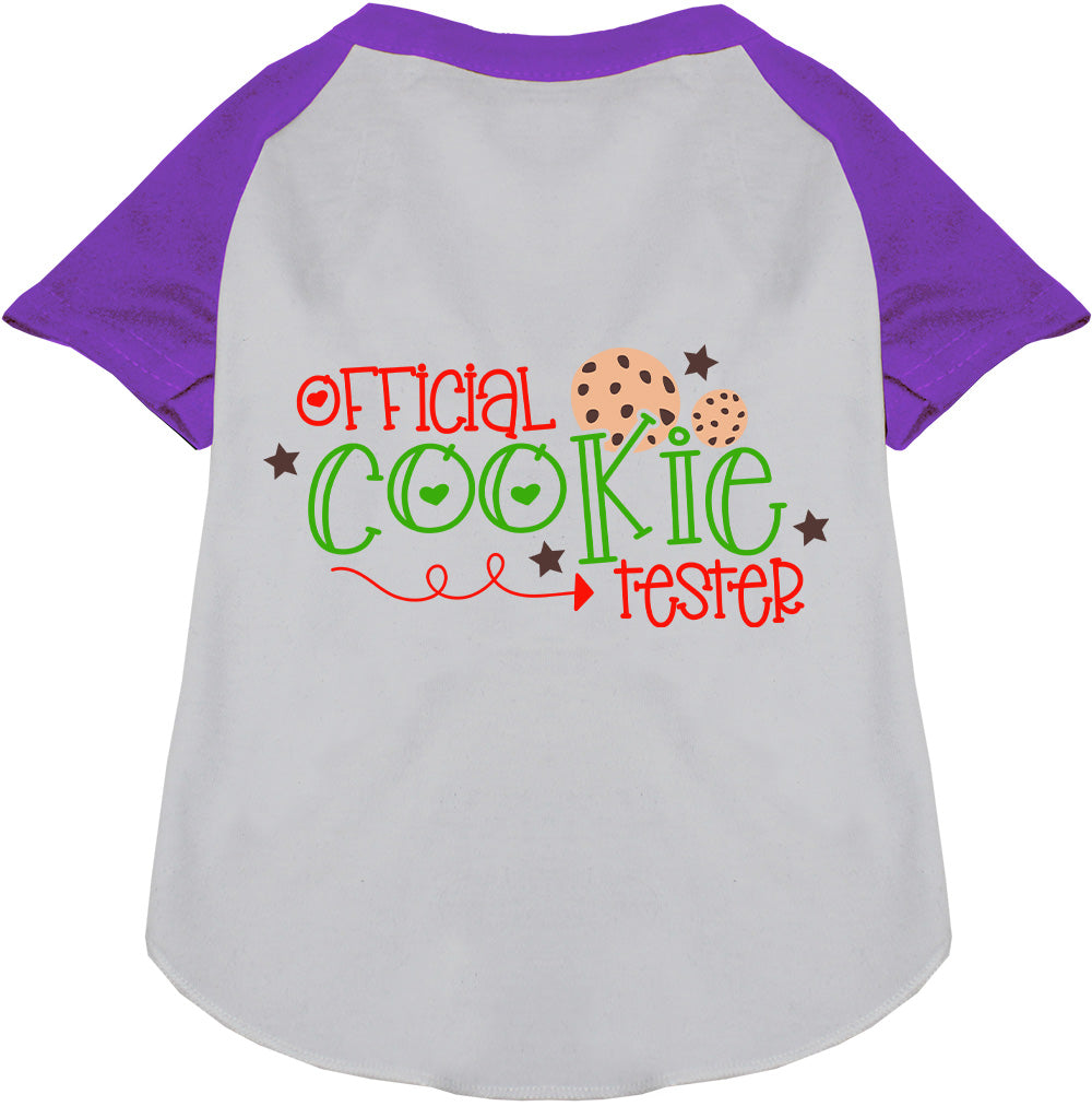 Official Cookie Tester Pet Raglan Shirt-7