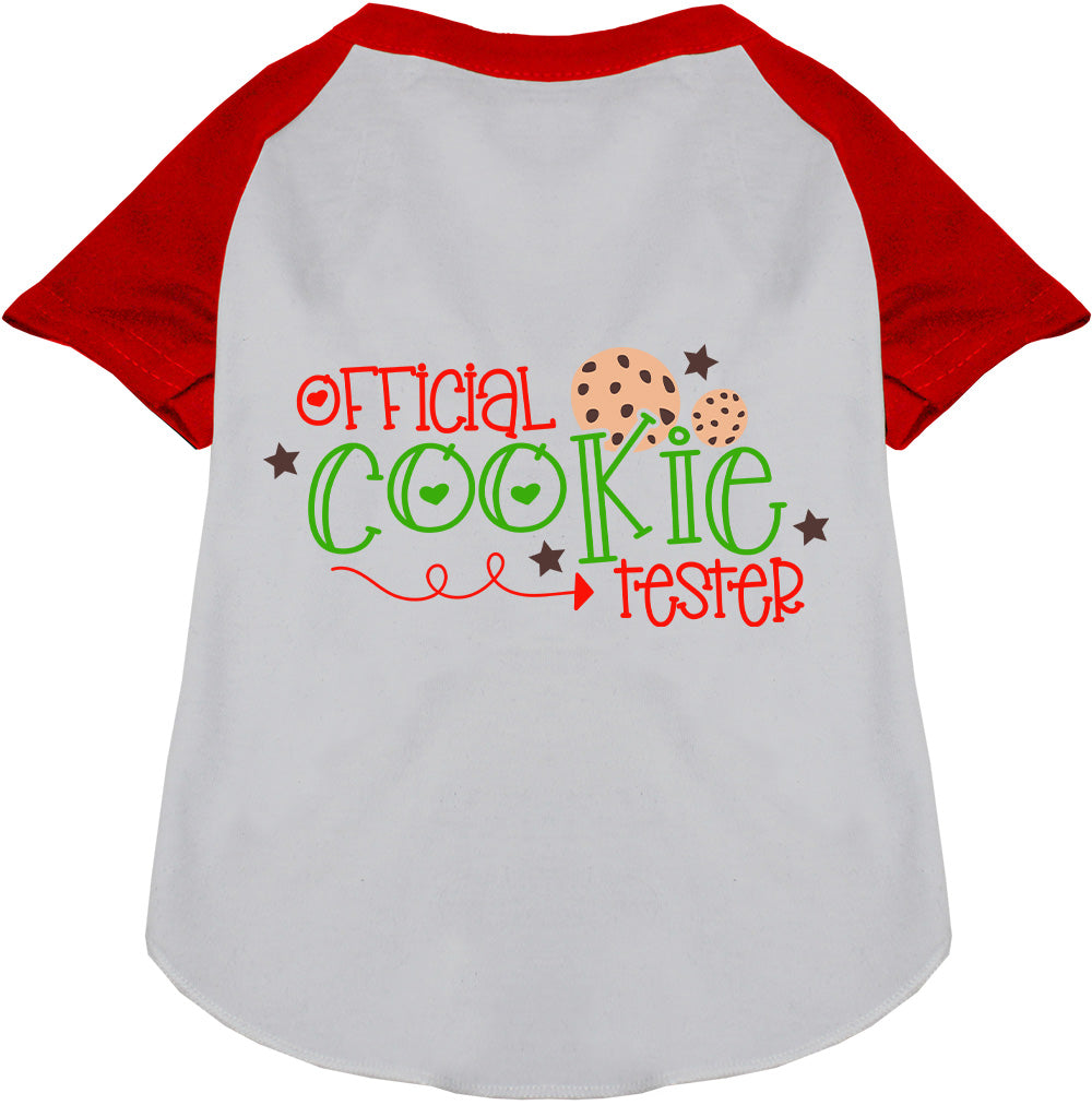 Official Cookie Tester Pet Raglan Shirt-0