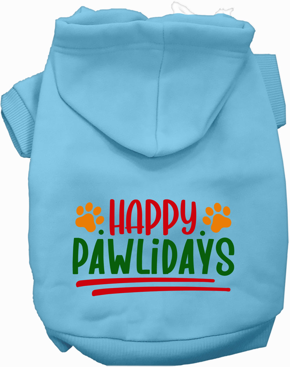 Happy Pawlidays Pet Hoodie-2