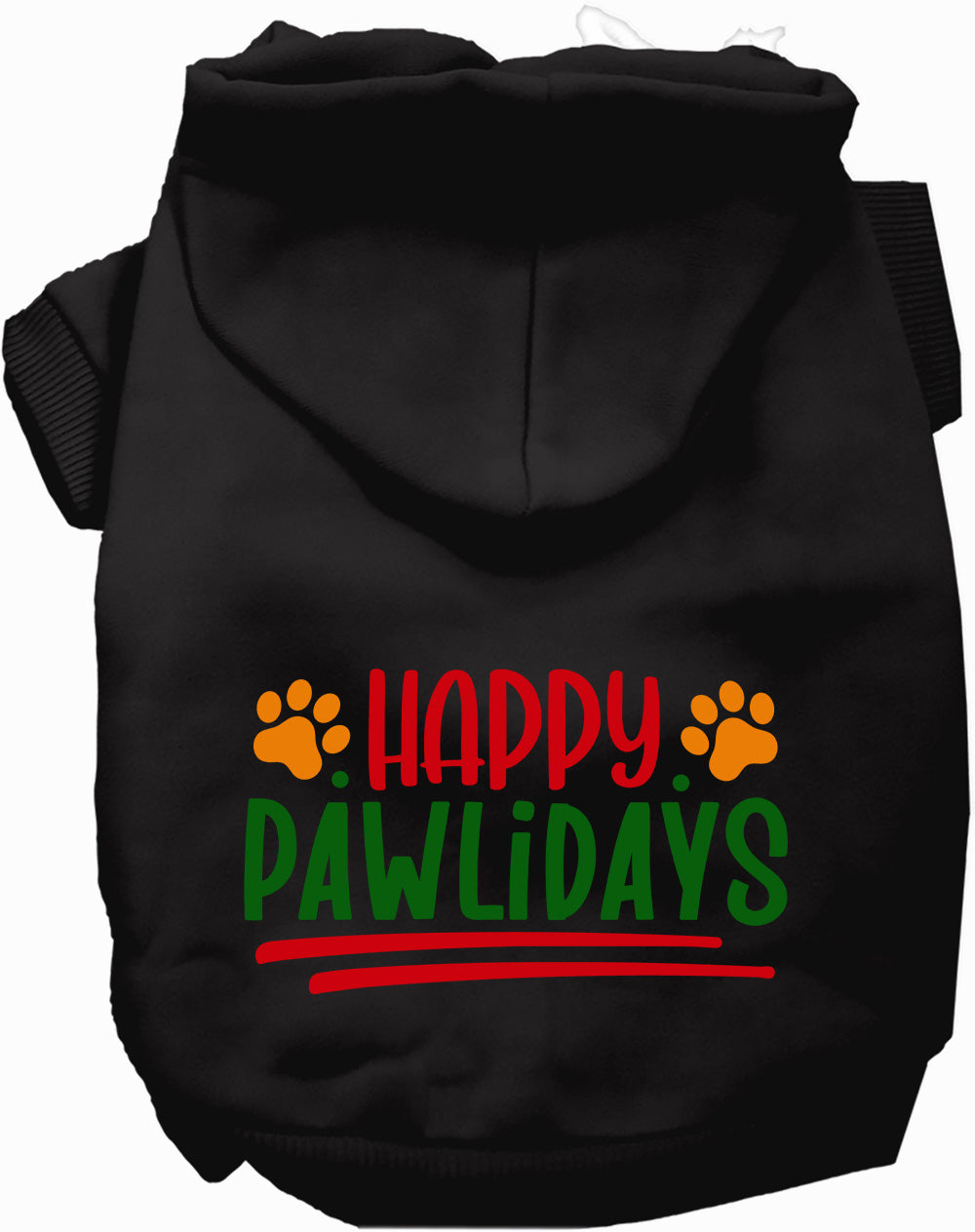 Happy Pawlidays Pet Hoodie-3