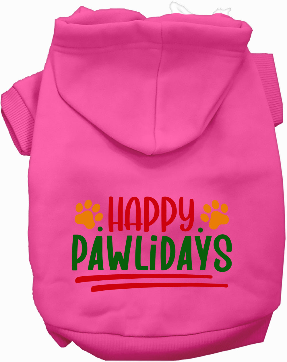 Happy Pawlidays Pet Hoodie-4