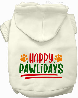 Happy Pawlidays Pet Hoodie-8