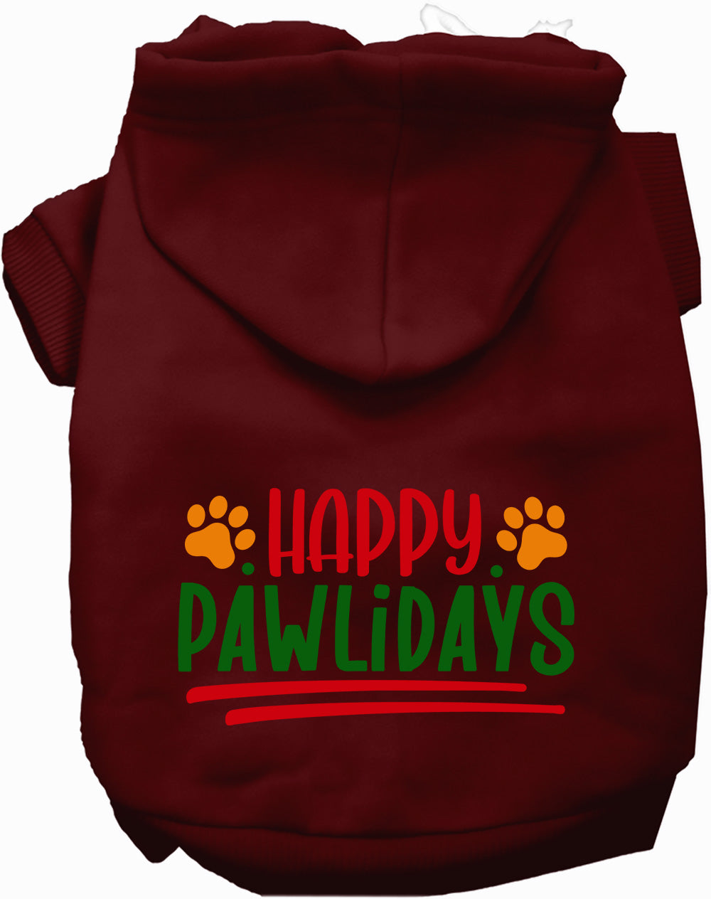 Happy Pawlidays Pet Hoodie-9