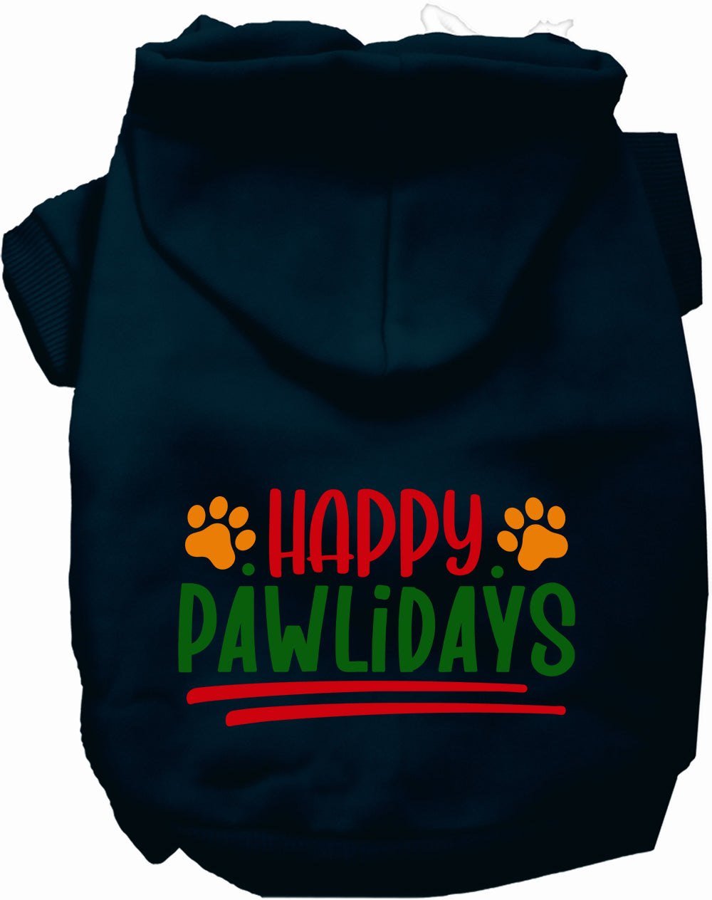 Happy Pawlidays Pet Hoodie-10