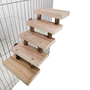 Wooden Pet Staircase Toy: A Fun And Functional Way To Keep Your Pet Active-4