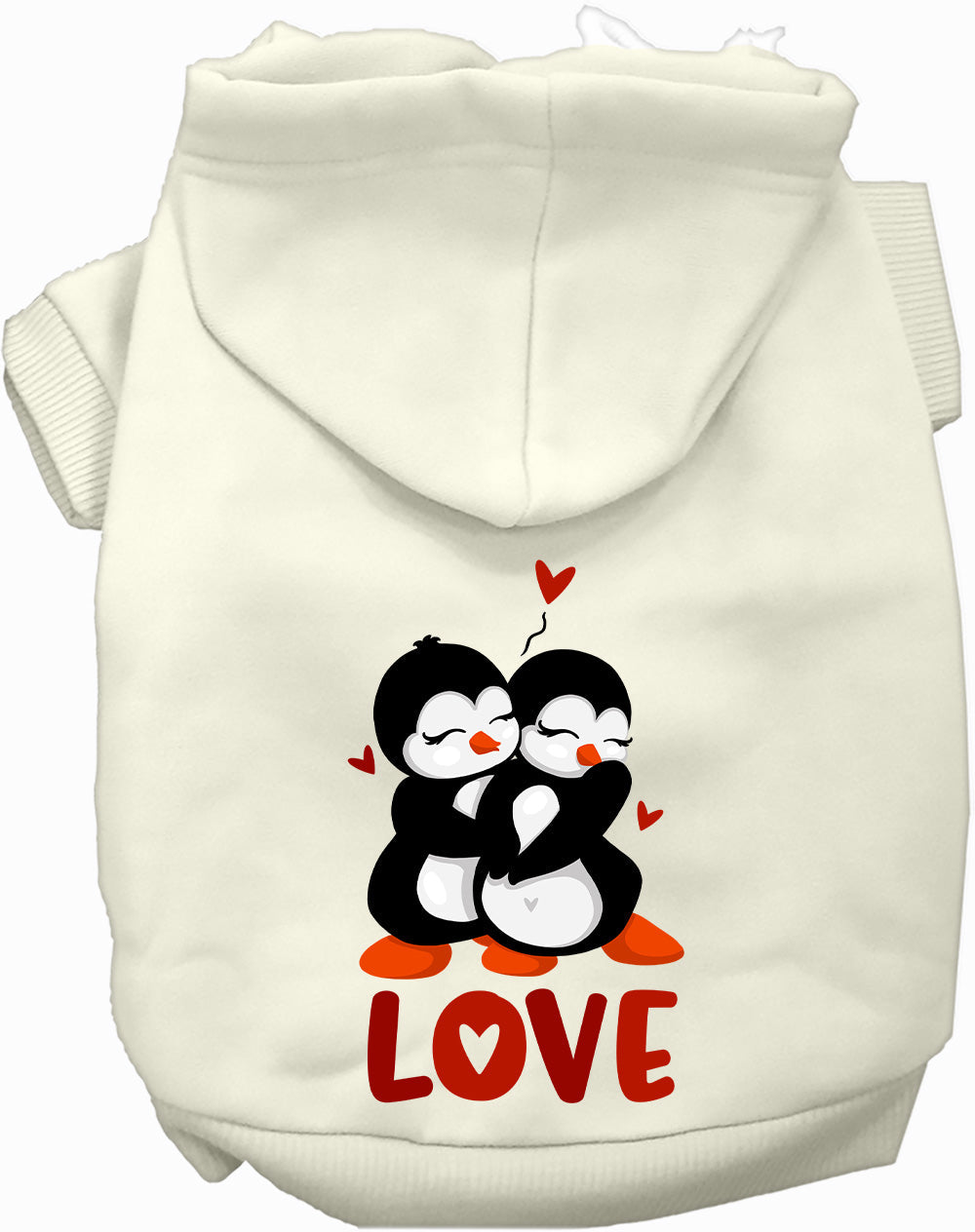 Penguin Love Pet Hoodie-0