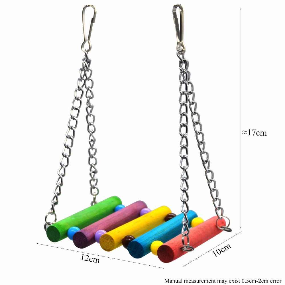 Vibrant Rainbow Bridge Swing Stand Bar Stand Blossom-6