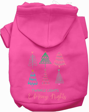 Twinkle Lights, Merry Nights Pet Hoodie-3