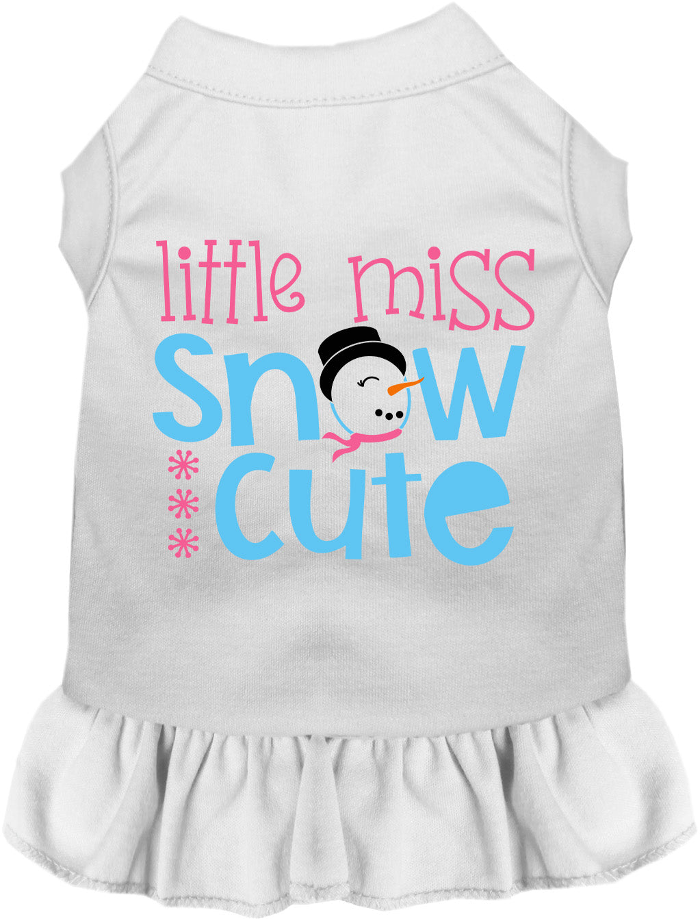 Little Miss Snow Cute Pet Dress-6