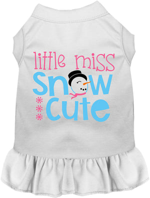 Little Miss Snow Cute Pet Dress-6