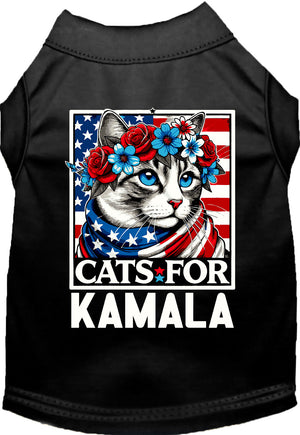 Cats for Kamala Pet Shirt-0