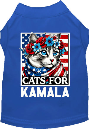 Cats for Kamala Pet Shirt-2