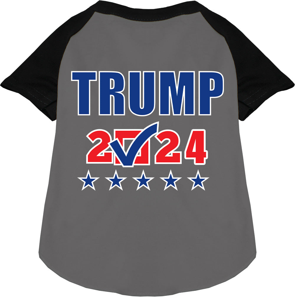 Trump Checkbox Pet Raglan Shirt-7