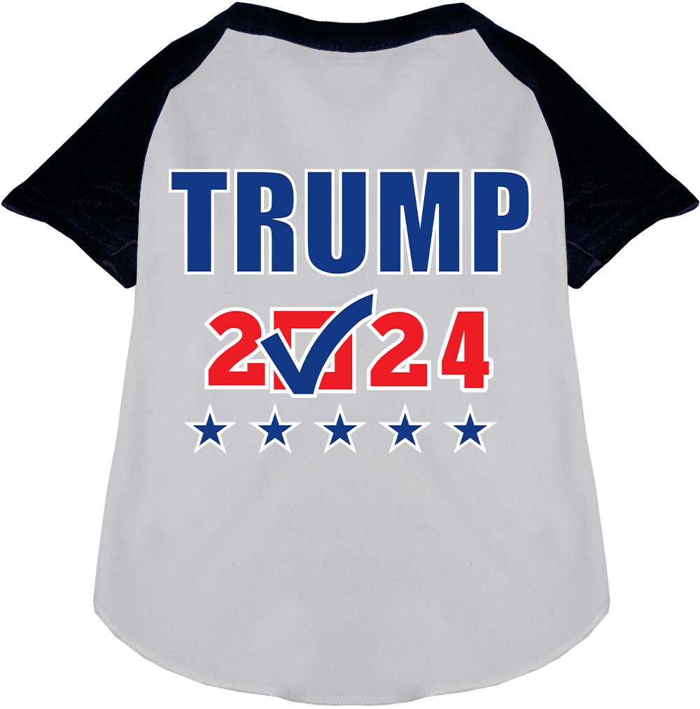 Trump Checkbox Pet Raglan Shirt-2