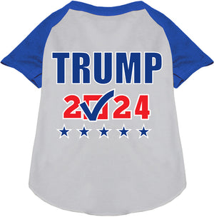 Trump Checkbox Pet Raglan Shirt-3