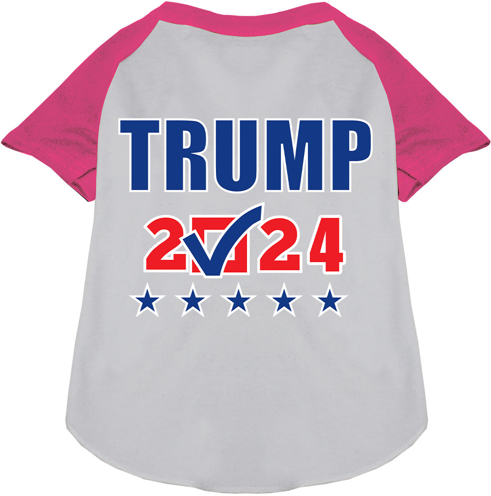 Trump Checkbox Pet Raglan Shirt-4