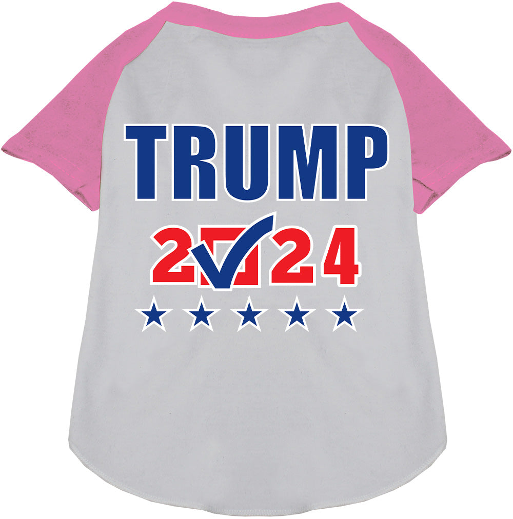 Trump Checkbox Pet Raglan Shirt-5