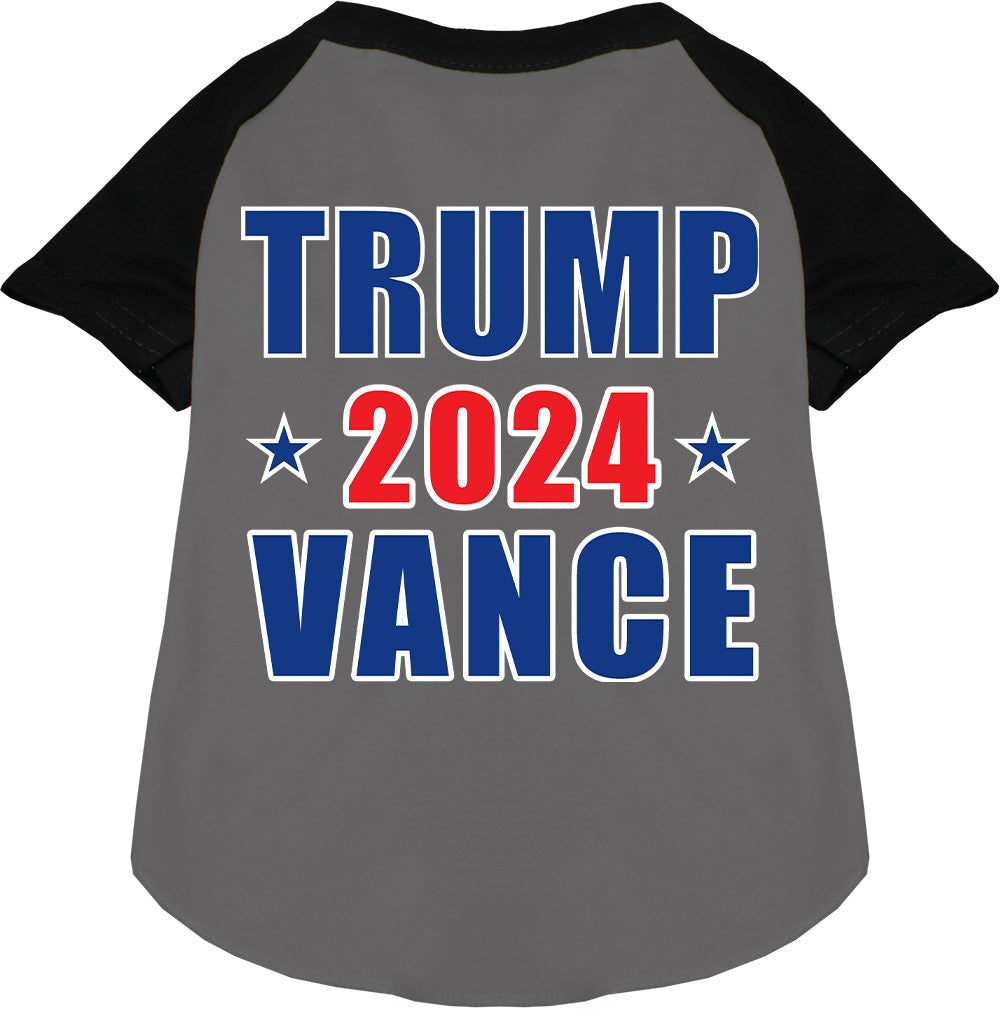 Trump Vance 2024 Pet Raglan Shirt-0