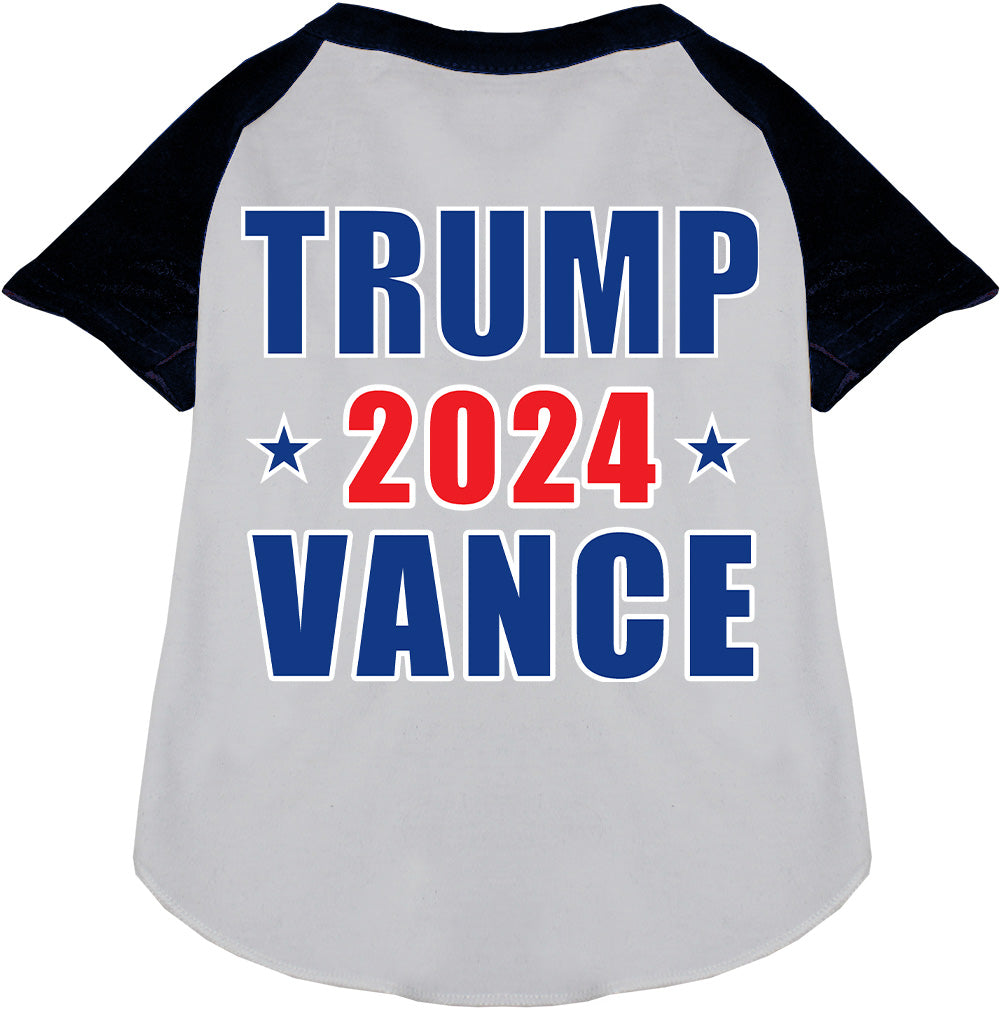 Trump Vance 2024 Pet Raglan Shirt-2