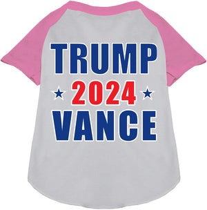 Trump Vance 2024 Pet Raglan Shirt-5