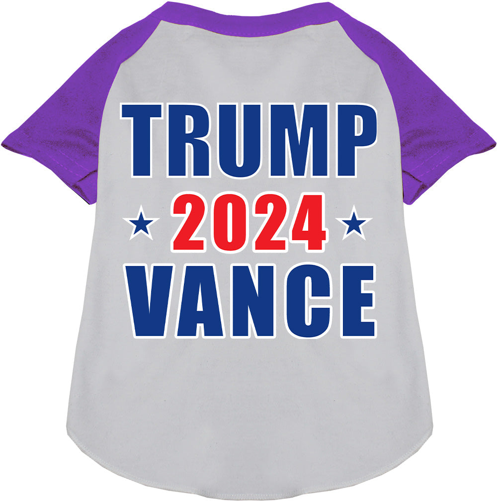 Trump Vance 2024 Pet Raglan Shirt-6