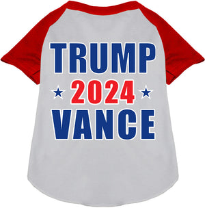 Trump Vance 2024 Pet Raglan Shirt-7