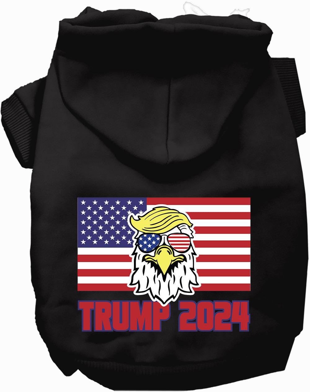 Trump Eagle Pet Hoodies-0