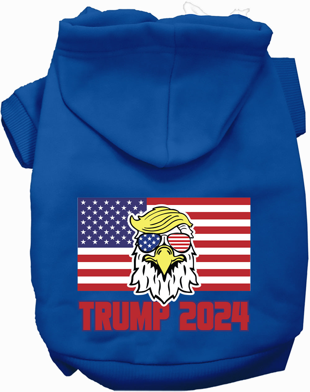 Trump Eagle Pet Hoodies-5