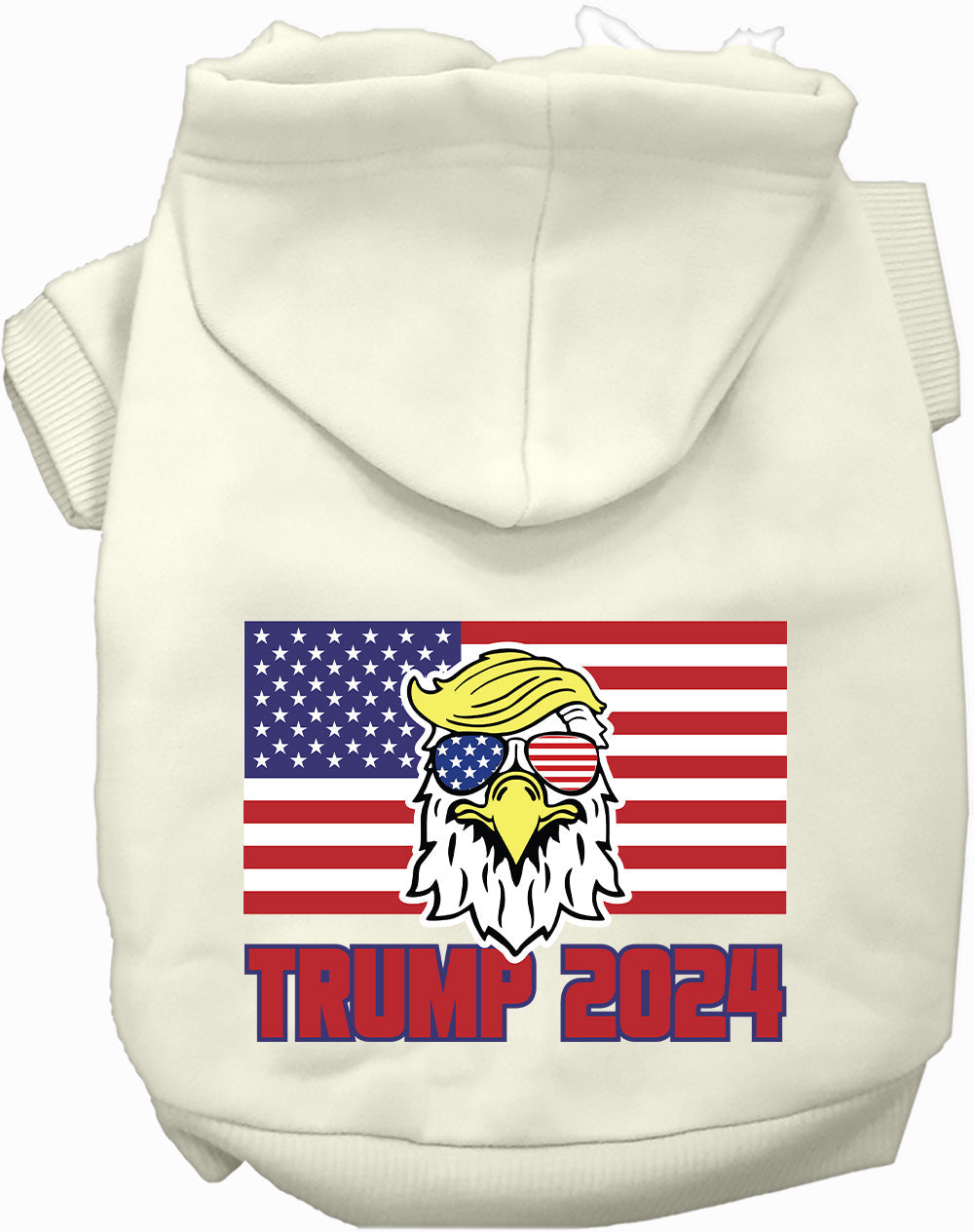 Trump Eagle Pet Hoodies-3