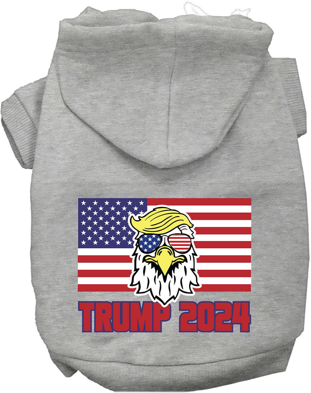 Trump Eagle Pet Hoodies-4