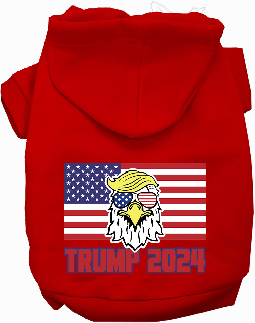 Trump Eagle Pet Hoodies-2