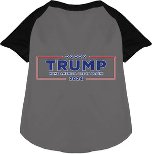 Trump Make America Great Pet Raglan Shirt-2