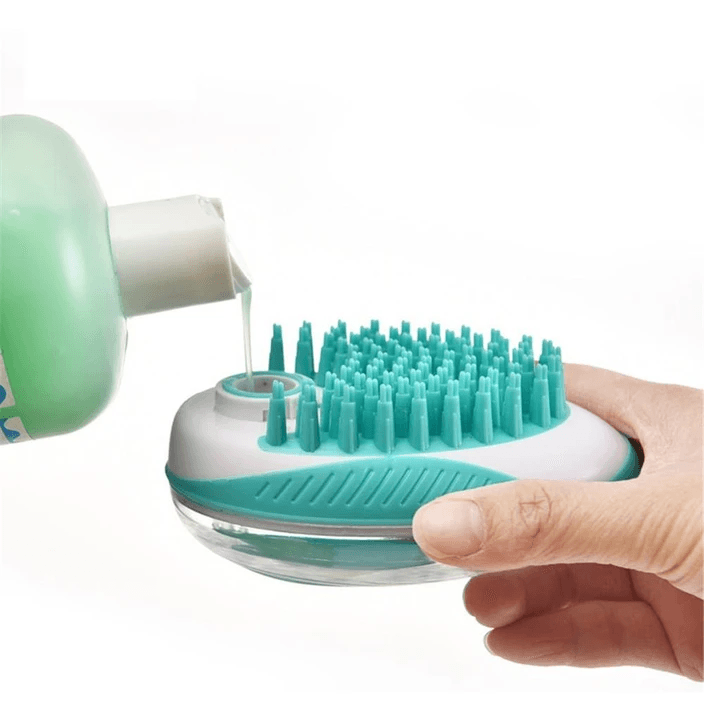 The Luxepaws Spagroom: 2-In-1 Pet Bath Massage Comb-2