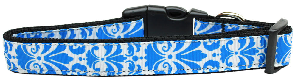 Pet Dog & Cat Nylon Collar, "Damask" *Available in 10 different colors!*-5