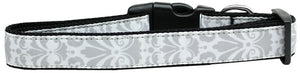 Pet Dog & Cat Nylon Collar, "Damask" *Available in 10 different colors!*-7