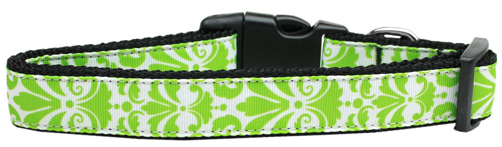 Pet Dog & Cat Nylon Collar, "Damask" *Available in 10 different colors!*-9