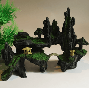 Resin Oasis Rockery: A Captivating Aquatic Haven-0