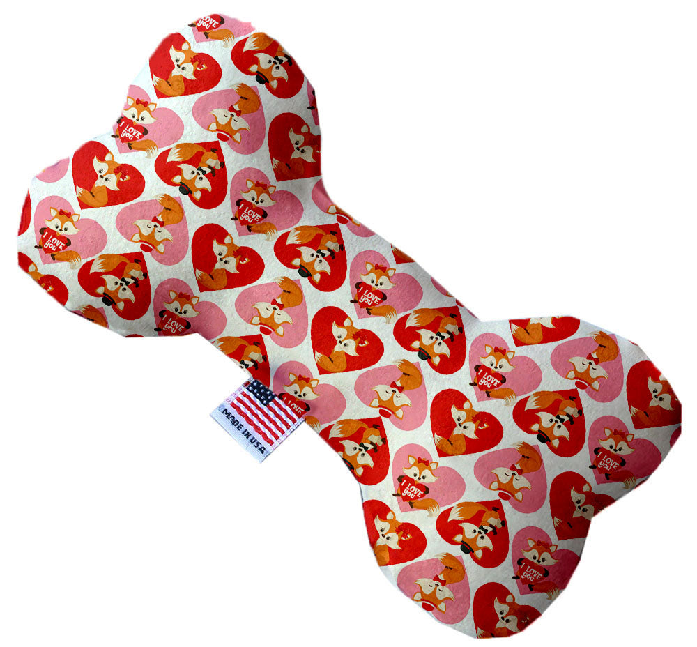 Pet and Dog Plush Heart or Bone Toy, "Valentine's Day Friends Group" (Available in different size, and 7 different patterns!)-6