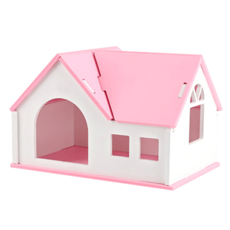 Hamster Haven: A Durable, Colorful Pet House And Playground-1