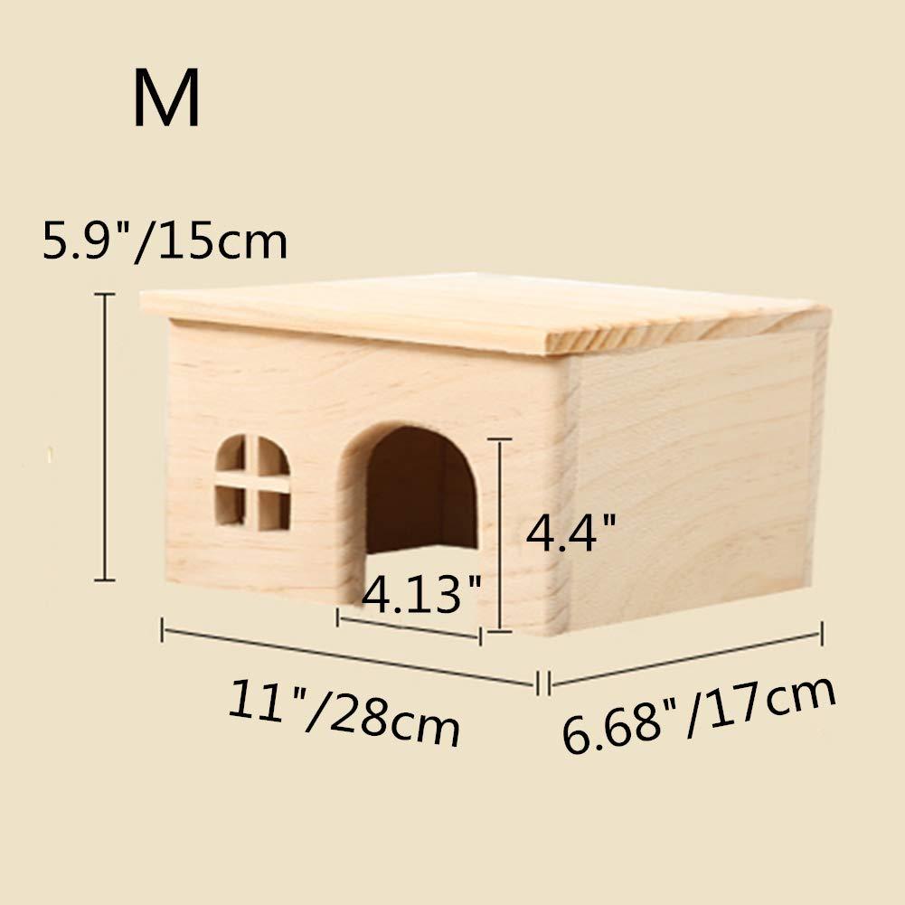 Wooden Hamster Haven: A Cozy Retreat For Spring And Summer-3