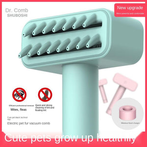 Wireless Electric Pet Comb Remove Fleas Dog Grooming Fur Cleaning Comb-1