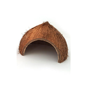 Reptile Retreat: Handmade Coconut Shell Hideout For Turtles, Scorpions, And Lizards-1