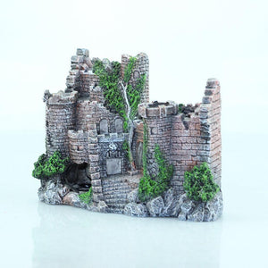 Enchanted Resin Castle Aquarium Decor-2